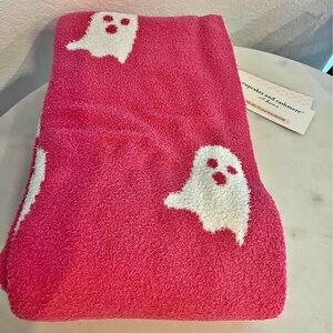 Cupcakes and Cashmere Pink Ghost Blanket